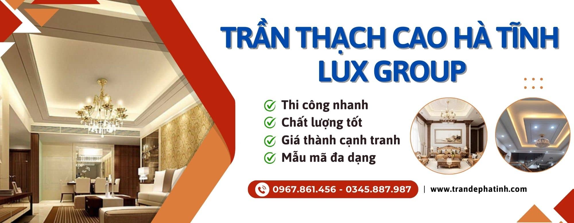 banner Trần gỗ tự nhiên 1